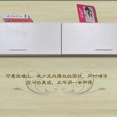 定制新款 厨房吊柜浴室挂柜卧室墙柜阳台壁柜衣橱顶柜吊柜上开柜