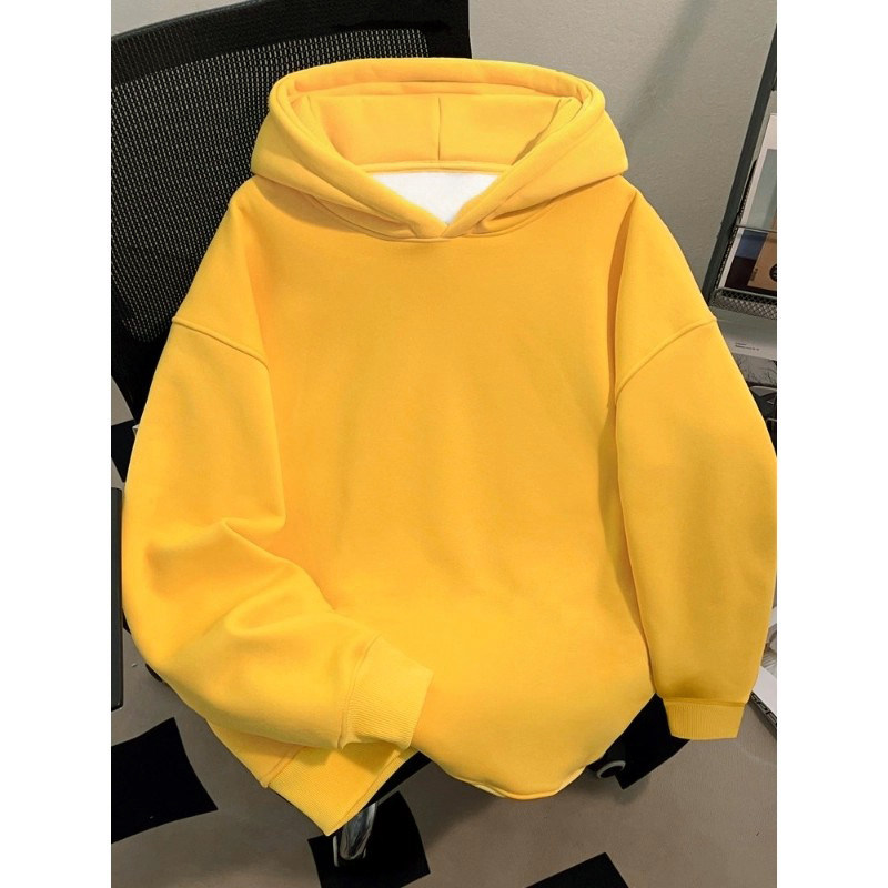 特大码300斤潮牌美式黄色重磅连帽卫衣男女秋冬宽松休闲情侣上衣,男装,卫衣,淘宝优惠券,粉丝福利购,淘宝优惠卷