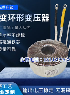 300W5000W12V24V36V48V60V转220V工频正弦波逆变变压器光伏太阳能