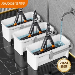 佳帮手海绵拖把带桶家用2025新款吸水拖地神器免手洗胶棉地拖布