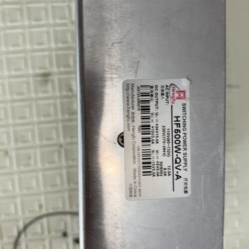 议价衡孚HF600W-DV-A开关电源