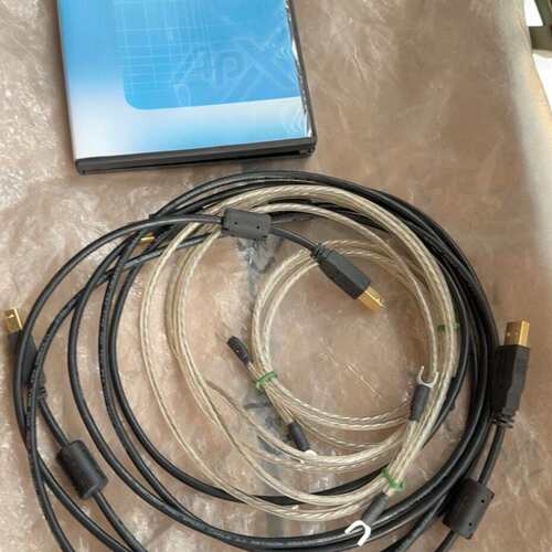 议价AP515音频分析仪原配镀金USB数据线，原装接地线，原装A