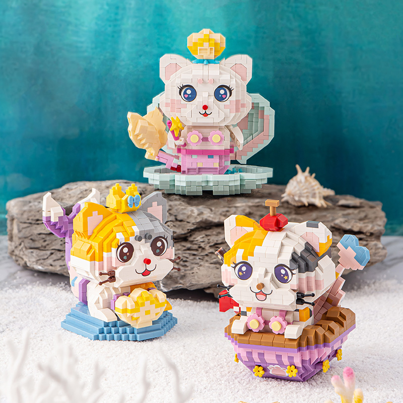 俐智LOZ积木微钻颗粒蛋糕