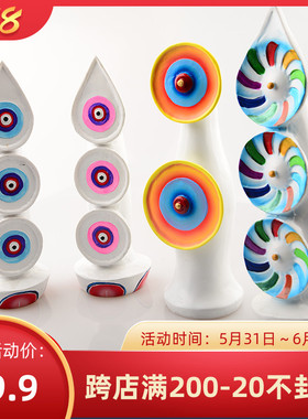 藏式用品 食子朵玛 石膏彩绘朵玛食子大号 29cm 包邮多款可选