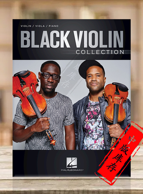 黑色小提琴作品集锦 中提琴小提琴和钢琴 海伦德原版乐谱书 Black Violin Collection for Violin Viola and Piano HL00200423