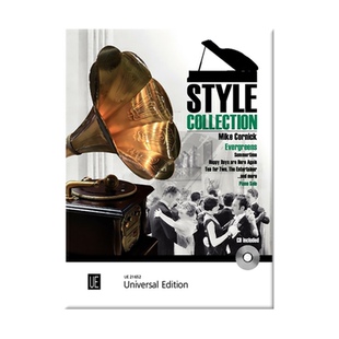 科尼克 风格作品选 常青树 钢琴独奏 附CD 维也纳UE原版乐谱书 Mike Cornick s Style Collection Evergreens UE21652