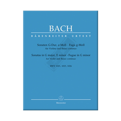 巴赫两首小提琴奏鸣曲和赋格