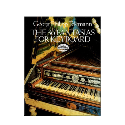 泰勒曼36首幻想曲钢琴独奏