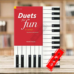 进口乐谱书 fun 一起演奏 朔特原版 play ED13881 快乐二重奏 Duets 钢琴浅易作品 Easy Piano for together pieces