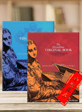 菲茨威廉处女作 17世纪早期著名乐曲 钢琴独奏 全套共一至二卷 Alfred原版进口乐谱书 Fitzwilliam Virginal Book Volume 1-2