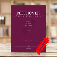 贝多芬艾格蒙特序曲 op84 总谱 骑熊士原版乐谱书 Beethoven Overture Egmont for Orchester Score BA11903