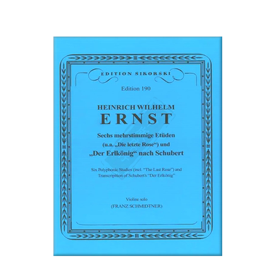 恩斯特六首复调练习曲小提琴