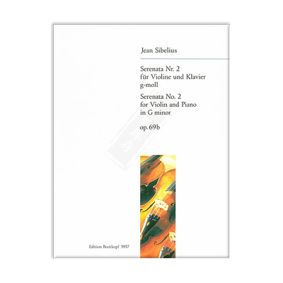 西贝柳斯小夜曲原版乐谱书