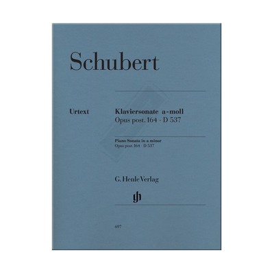 舒伯特钢琴奏鸣曲A小调带指法