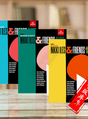 妮基 艾尔斯和朋友们 附CD 全套共三册 ABRSM英皇考级原版进口教材书 Nikki lles or friends Easy to Intermediate
