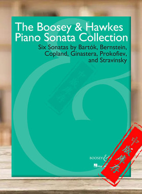 博浩钢琴奏鸣曲集 原版乐谱书 The Boosey  Hawkes Piano Sonata Collection BHI24661