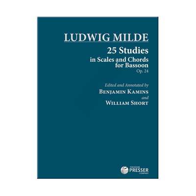 米尔德音阶和和弦巴松管练习曲