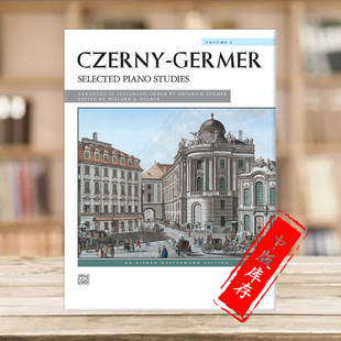 Piano 钢琴练习曲选集 Czerny 车尔尼 Studies Alfred原版 卷一 597 进口乐谱书 Volume Selected