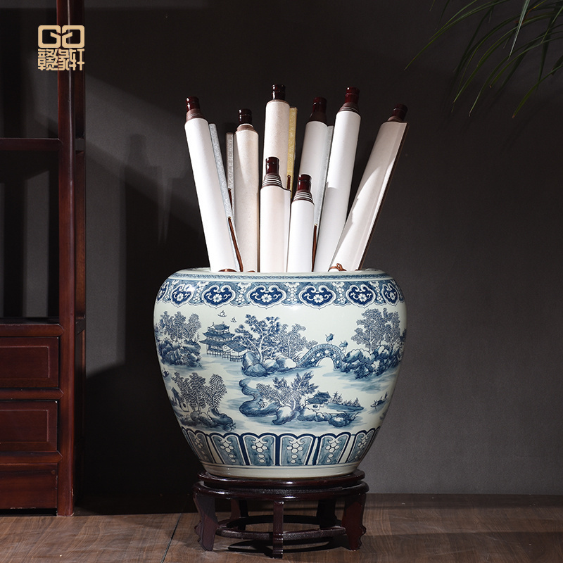 赣缘轩新中式陶瓷景德镇书房复古