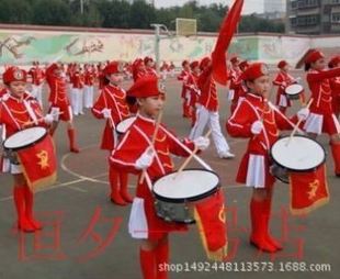 儿童鼓号队仪仗队鼓手幼儿园鼓乐队小学生鼓号服升旗手服装演出服