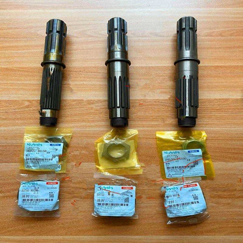 拖拉机pto动力输出轴油封锁紧螺母704954854kq配件传动自锁