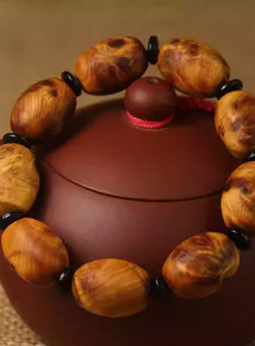 自然太行山脉崖柏手串