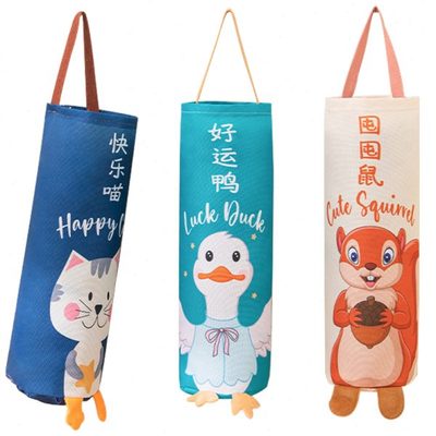 壁挂式塑料收集器袋厨房装袋子垃圾袋方便袋收纳神器大容量储物盒