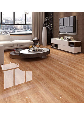 客厅卧室仿木纹地板砖全抛釉全瓷800X800实木瓷砖有起发量001600*