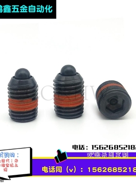 ZAP63定位弹顶销SPJH-N /4/5/8/10/12/16重载型短型弹簧柱塞