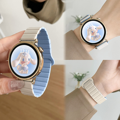 GT5运动硅胶磁吸手表带