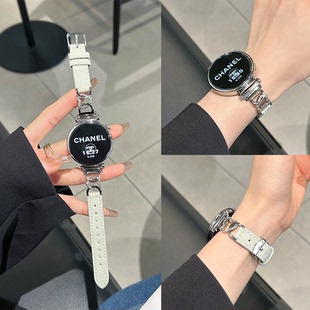 适用华为gt5表带gt4爱心牛仔小蛮腰watch234profit4高级感腕带女