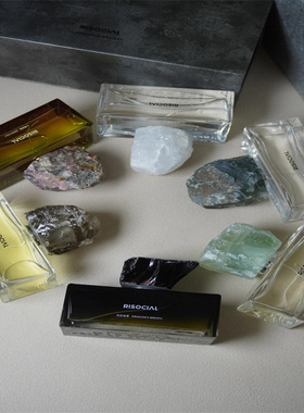 Risocial在野南杂香水冷雾御风梦蝶天然矿石瓶盖新香合集试香小样