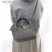 robert piero轻奢小众设计师款 大容量通勤托特包手提斜挎尼龙包