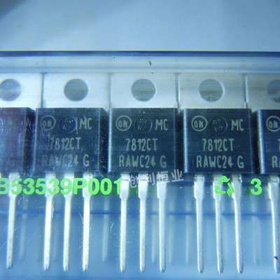 全新原装MC7812CTG MC7812CT 7812CT线性稳压器 TO220 现货