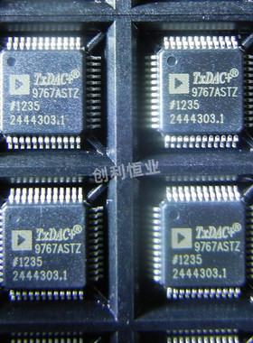 AD9767ASTZ AD9767AST 贴片LQFP-48 数模转换器14位 全新原装