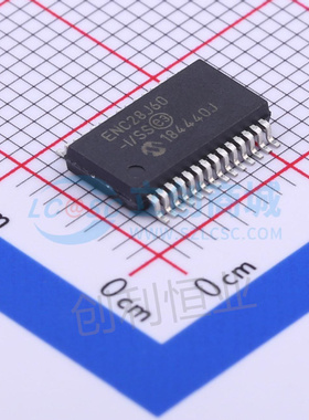 原装正品 ENC28J60-I/SS 贴片 SSOP-28以太网控制器芯片 8KB RAM