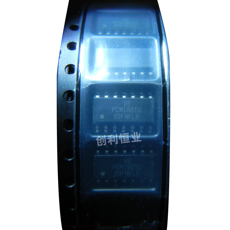 PCM1801U 16位立体声音频模数转换器 进口 SOP-14封装