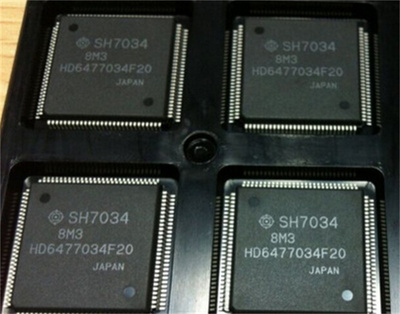 HD6477034F20 SH7034 QFP112脚 全新微控制器芯片 贴片 可代烧录