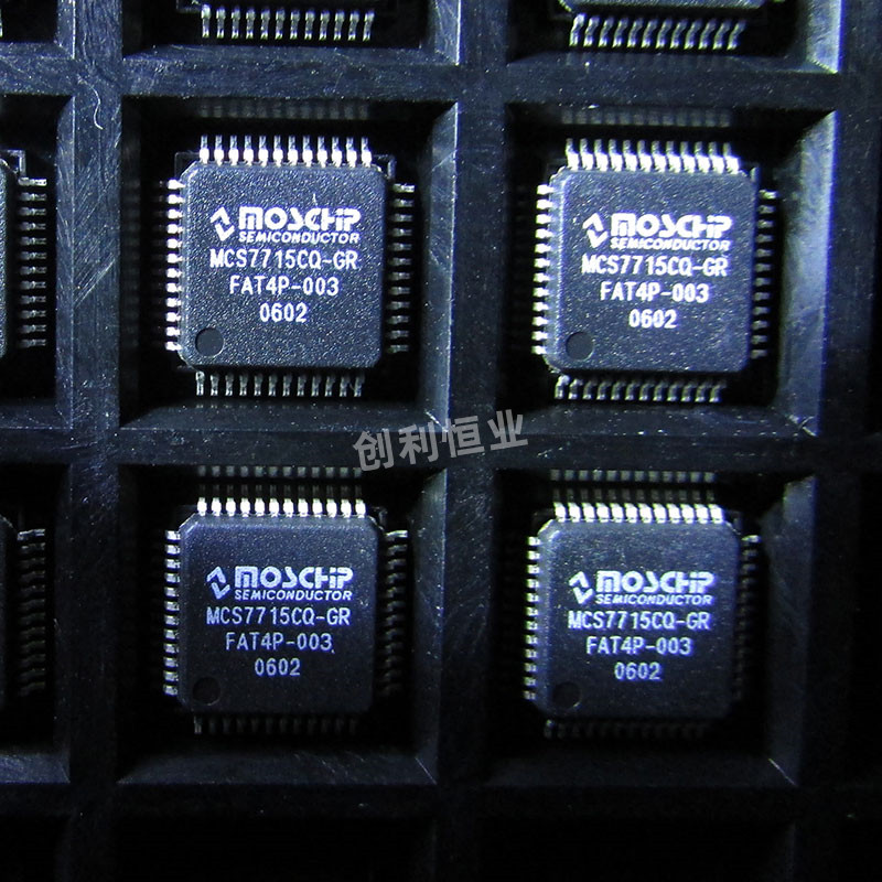 MCS7715CQ-GR USB转串口COMBO和打印机端口 MOSCHIP IC芯片 QFP48
