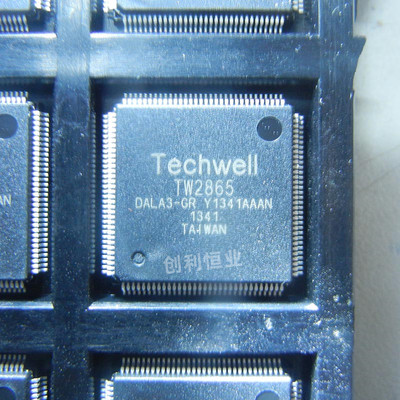 TW2865-DALA3-GR 视频解码音频编解码器 TECHWELL IC芯片 TQFP128