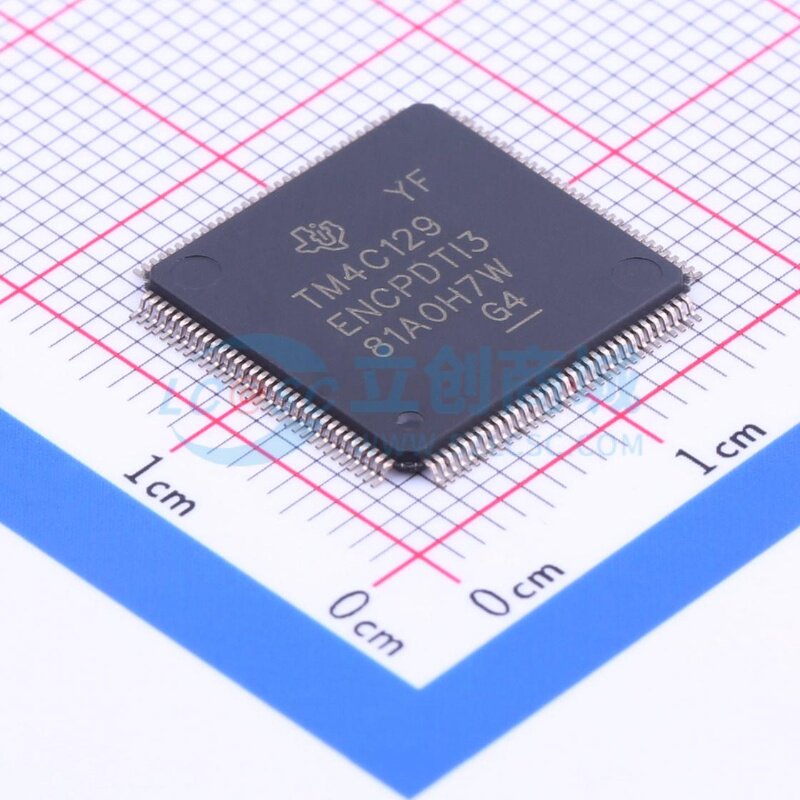 单片机(MCU/MPU/SOC) TM4C129ENCPDTI3 TQFP-128 TI/德州 元器件 - 实物图