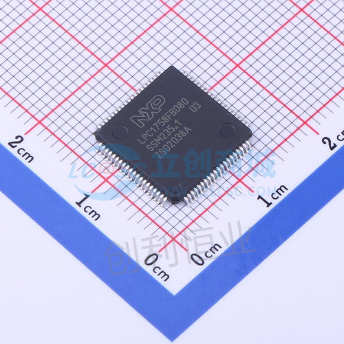 LPC1758FBD80K原装正品LQFP-80微控制器MCU 芯片IC LPC1758FBD80Y