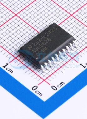 模数转换芯片ADC ADC0838CCWM/NOPB SOIC-20 TI/德州 电子元器件