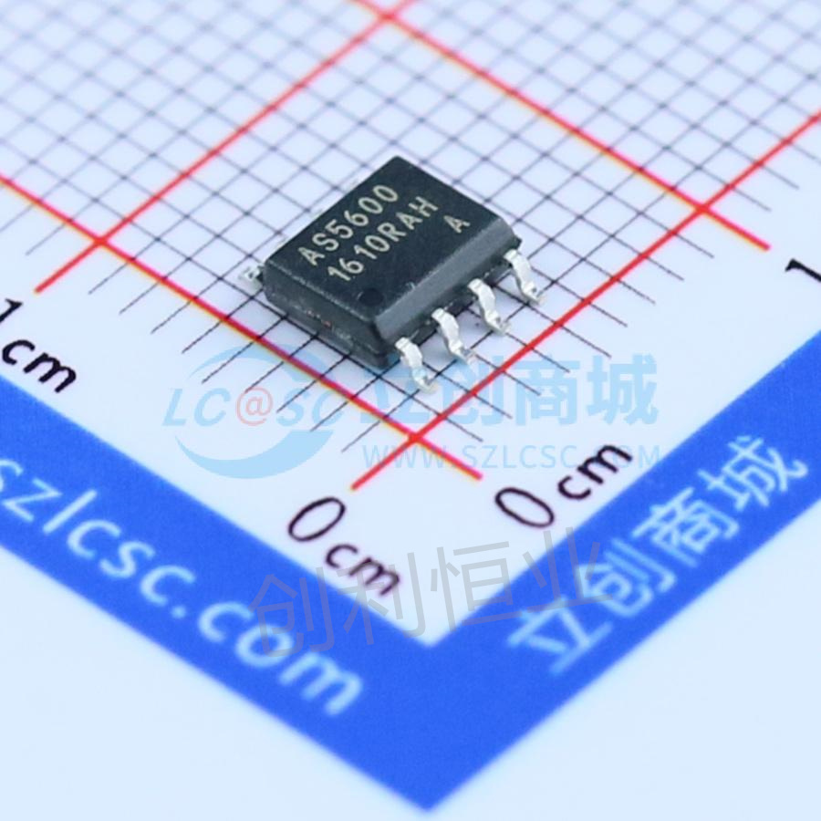 AS5600-ASOM 贴片 SOIC-8 磁编码器芯片 全新原装正品 渠道直销