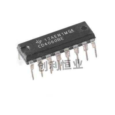全新 CD4060BE HEF/HCF 14级二进制串行计数 CD4060 直插DIP-16