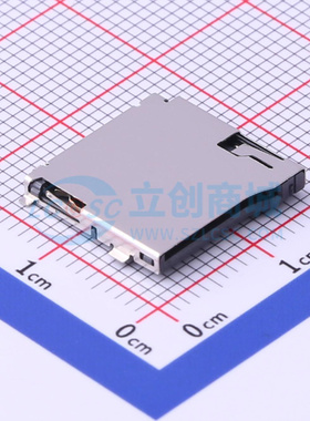TF-115-BCP9 SD卡连接器 自弹式 MicroSD卡(TF卡) 卡座 9P
