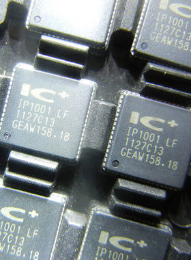 IP1001LF IP1001-LF 以太网光纤收发器芯片 贴片QFN-64