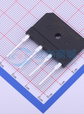 整流桥 D25SB100 SIP-4P LRC(乐山无线电) 电子元件配单原装正品