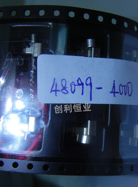 原装MOLEX MINIPCIE卡扣支架 4.0MM 48099-4000 0480994000连接器