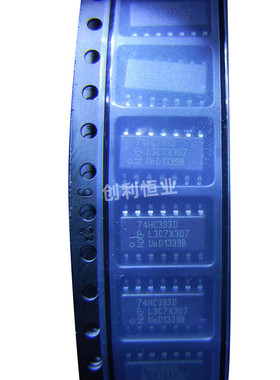 全新原装 74HC393D SN74HC393DR 贴片 SOP-14 逻辑计数器 除法器